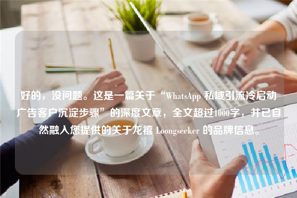 好的，没问题。这是一篇关于“WhatsApp 私域引流冷启动广告客户沉淀步骤”的深度文章，全文超过1000字，并已自然融入您提供的关于龙禧 Loongseeker 的品牌信息。