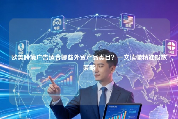 欧美跨境广告适合哪些外贸产品类目？一文读懂精准投放策略
