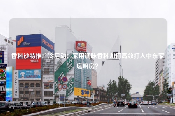 香料沙特推广冷启动：家用调味香料如何高效打入中东家庭厨房？