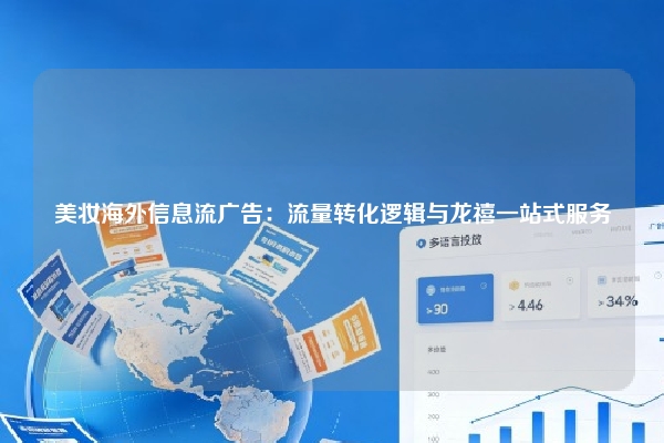 美妆海外信息流广告：流量转化逻辑与龙禧一站式服务